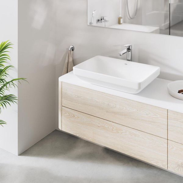 Grohe Euro Keramik Aufsatzschale 60cm mit Überlauf, weiß