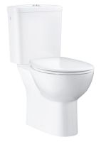 Vorschau: Grohe Bau Keramik Stand-WC-Kombination-SET mit Dual Flush, weiß 39347000