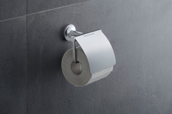 Duravit Starck T Papierrollenhalter mit Deckel wandhängend, chrom 0099401000