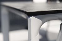 Vorschau: KETTLER DIAMOND Aluminium Tischgestell, silber
