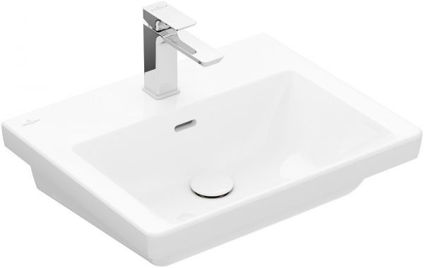 Villeroy&Boch Subway 3.0 Waschtisch 55x44cm 1 Hahnloch mit Überlauf