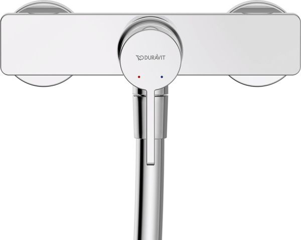 Duravit D-Neo Einhebel-Brausemischer Aufputz, chrom