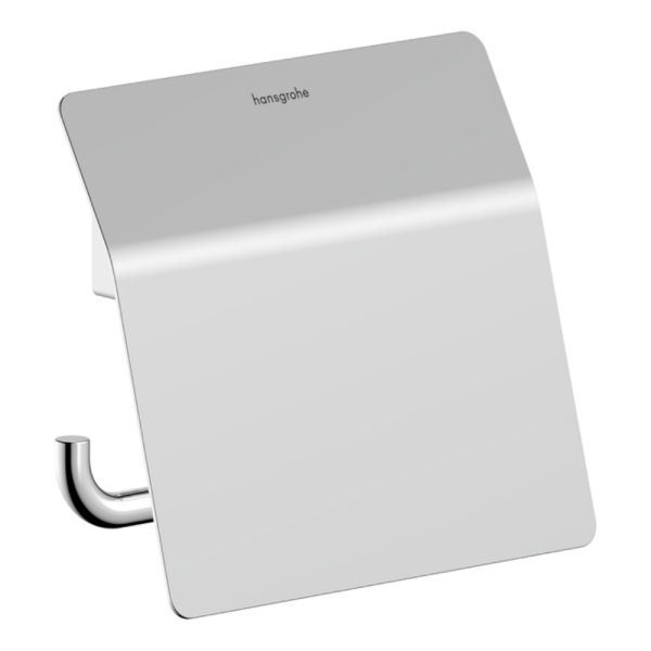 hansgrohe AddStoris S Papierrollenhalter mit Deckel, chrom