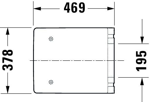 Duravit Vero Air WC-Sitz ohne Absenkautomatik, abnehmbar, weiß