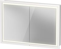 Duravit L-Cube Spiegelschrank 100x70cm für Wandeinbau mit Dimmfunktion