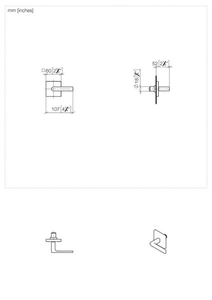 Dornbracht IMO Unterputz-Ventil rechtsschließend 3/4"