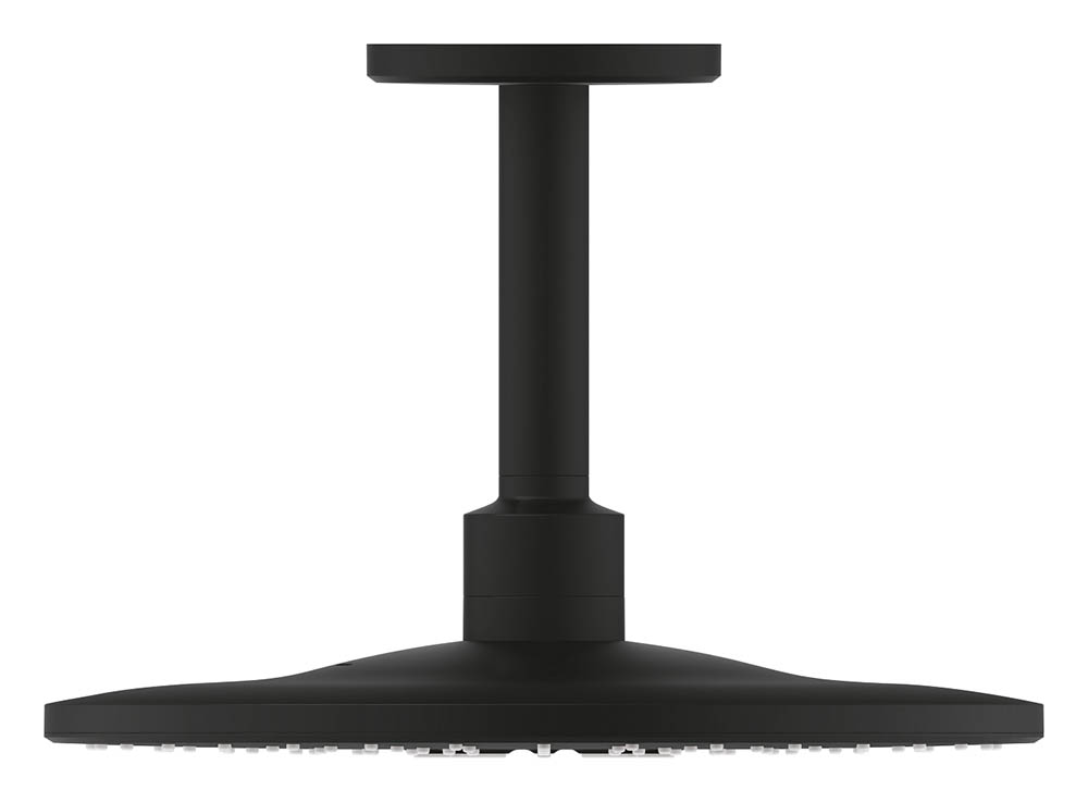 GROHE Rainshower SmartActive 310 Kopfbrause-Set – Deckenauslass, 2 Strahlarten, Antikalk
