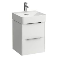 Laufen Base VAL Waschtischunterbau 53cm für Waschtisch 81028.2, 2 Auszüge