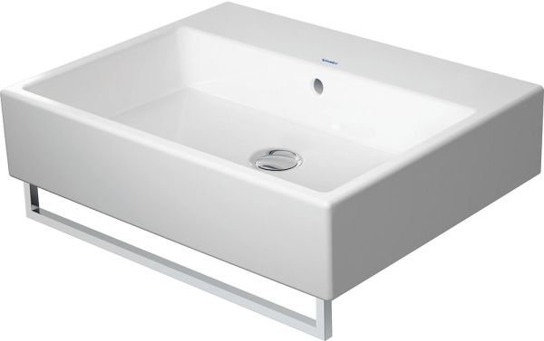 Duravit Vero Air Waschtisch 60x47cm, ohne Hahnloch, mit Überlauf, geschliffen, weiß 2350600028