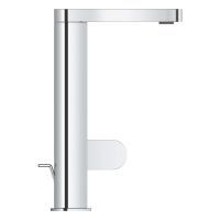 Vorschau: Grohe Plus Einhand-Waschtischbatterie, L-Size, Zugstangen-Ablaufgarnitur, chrom