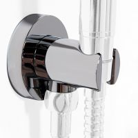 Steinberg Serie 100 Brauseanschlussbogen mit Brausewandhalter