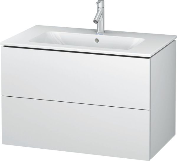 Duravit L-Cube Waschtischunterschrank wandhängend 82x48cm mit 2 Schubladen für ME by Starck 233683