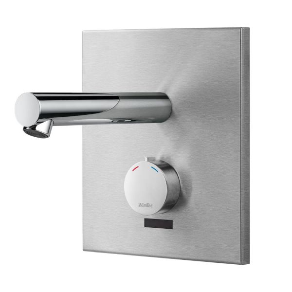 WimTec PROOF W6 HyPlus Wandarmatur, edelstahl 128208