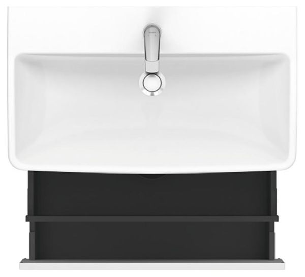 Duravit Duravit No.1 Badmöbel-Set 80cm mit Waschtisch, Spiegel, 1 Auszug und Innenschublade N10168018180000