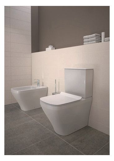 Duravit DuraStyle Spülkasten 3/6L mit Dual Flush, Anschluss rechts oder links, WonderGliss, weiß