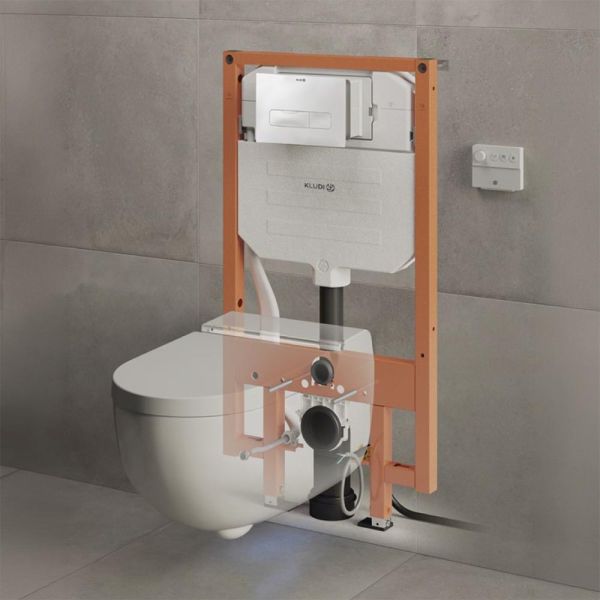 Kludi UNIFIX Unterputz-Spülkasten mit Rahmen für Dusch-WC, 112x58cm 79202 