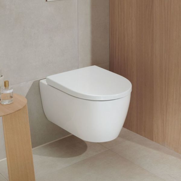 Geberit iCon Set Wand-WC mit TurboFlush mit WC-Sitz, weiß