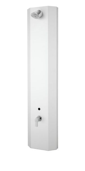 WimTec PROOF P4 HyPlus manuelles Duschpaneel, weiß 135237 