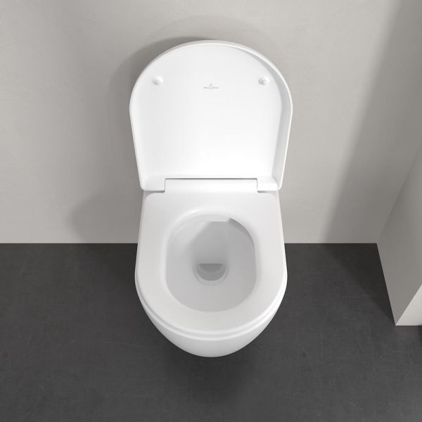 Villeroy&Boch Skyla WC-Sitz mit QuickRelease, Absenkautomatik, oval