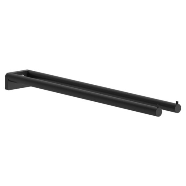 hansgrohe AddStoris S Handtuchhalter zweiarmig, schwarz matt