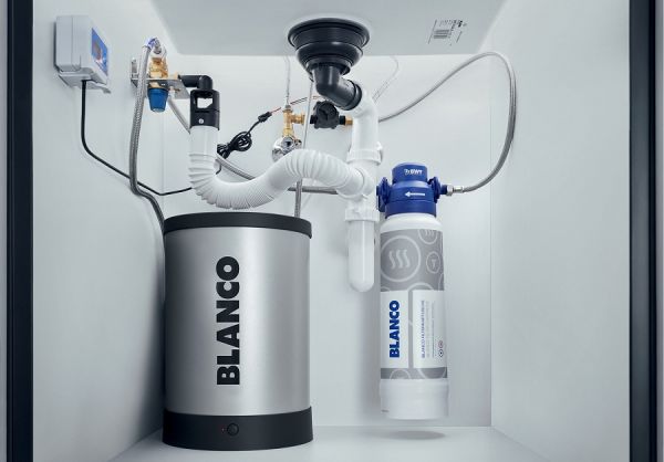 Blanco Tampera Hot Einhebelmischer mit Heißwasserfunktion und Filtersystem