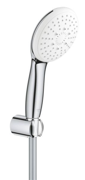 Grohe Tempesta 110 Wandhalterset mit Brauseschlauch 150cm, 3 Strahlarten, 7,4 l/min, chrom 26920003