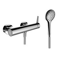 Laufen Pure Duscharmatur mit Handbrause und Brauseschlauch