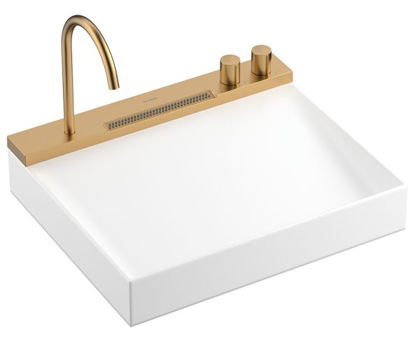 hansgrohe Avalegra AquaUnit in brushed bronze