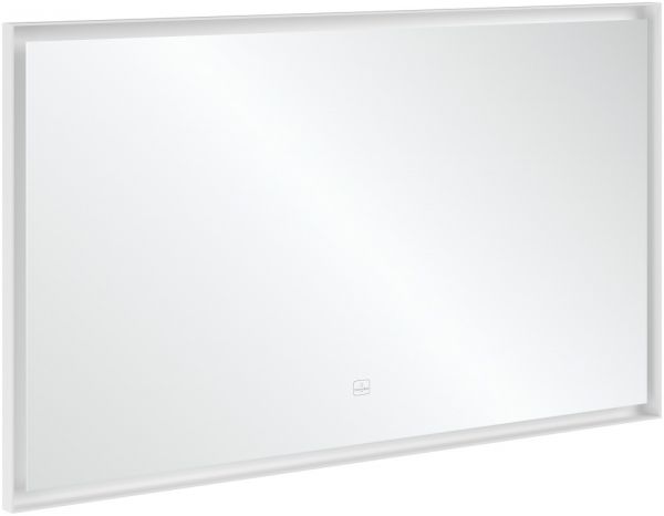 Villeroy&Boch Subway 3.0 LED-Spiegel, mit Sensordimmer, 130x75cm, weiß matt A4631300