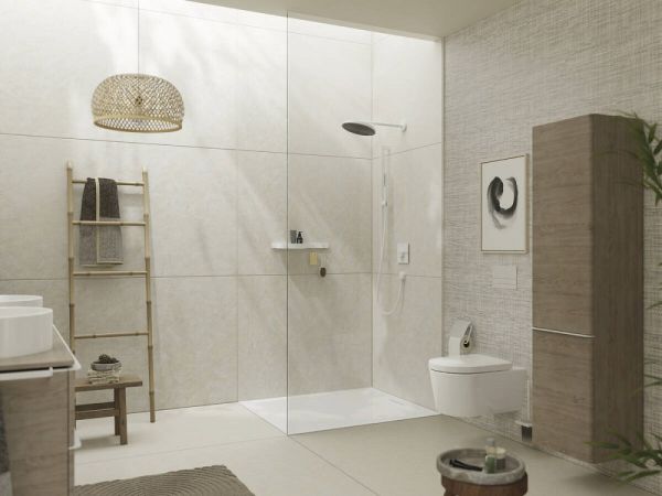 Hansgrohe ShowerSelect Comfort E Thermostat Unterputz für 2 Verbraucher, weiß matt