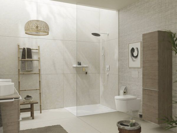 Hansgrohe ShowerSelect Comfort E Thermostat UP für 2 Verbraucher, weiß matt