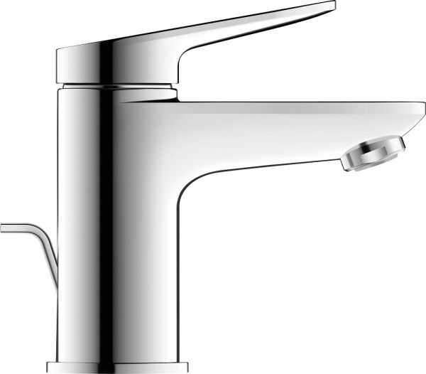 Duravit Wave Einhebel-Waschtischarmatur S mit Zugstangen-Ablaufgarnitur wassersparend