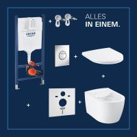 Grohe Solido Compact WC 5-in-1-Set, weiß