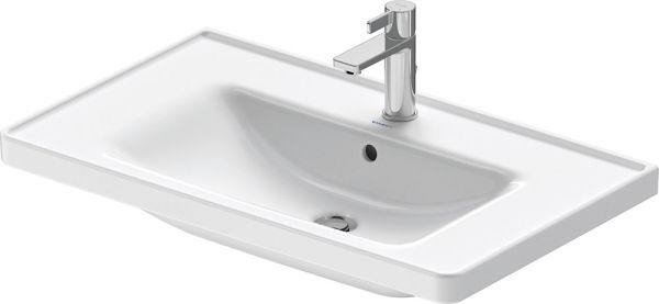 Duravit D-Neo Möbel-Set 80cm mit Waschtisch, Waschtischunterschrank und Spiegelschrank