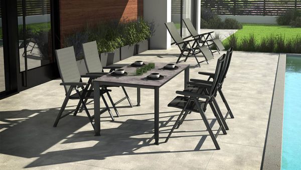 KETTLER EDGE Aluminium Tischgestell, anthrazit