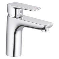 Vorschau: Kludi Pure&Style Waschtisch-Einhandmischer 100 ohne Ablaufgarnitur, chrom 402920575