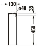 Vorschau: Duravit Viu Spülkasten 3/6L mit Dual Flush, Anschluss links, weiß