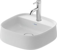 Duravit Zencha Aufsatzbecken 42x42cm weiss matt 23744232711