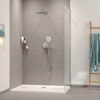 Vorschau: Grohe Vitalio SmartActive 150 Handbrause mit 3 Strahlarten, chrom/weiß