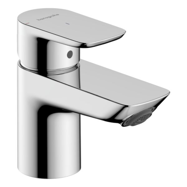hansgrohe Neovis Q Waschtischarmatur 70 CoolStart mit Metall Push-Open Ablaufgarnitur, chrom