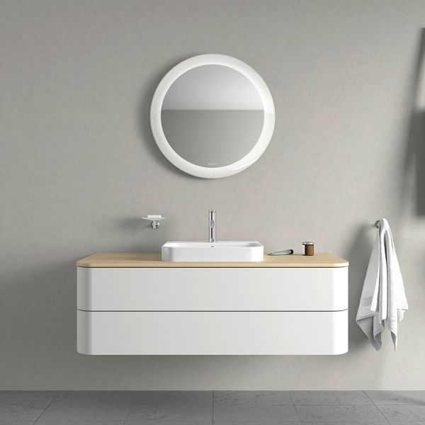 Duravit Happy D.2 Plus Aufsatzbecken 50x40 weiss 23605000001