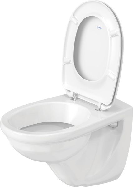 Duravit D-Code Wand-WC 56x35,5cm, rund, HygieneGlaze, weiß