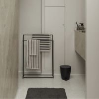 blomus MODO Handtuchhalter, schwarz 67565