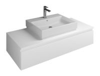 Vorschau: Burgbad Cube Waschtischunterschrank passend zu Grohe Cube, mit 1 Auszug, 120cm WWGO120F3781