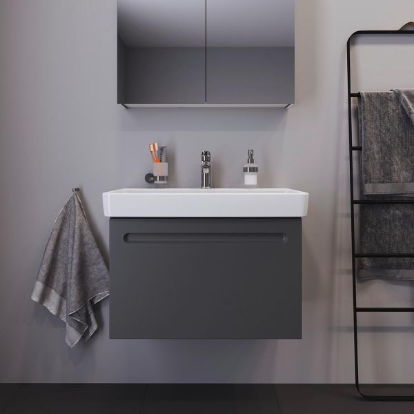 Duravit No.1 Waschtischunterschrank 74cm mit 1 Auszug, zu Waschtisch Duravit No.1 237580 N14283049490000