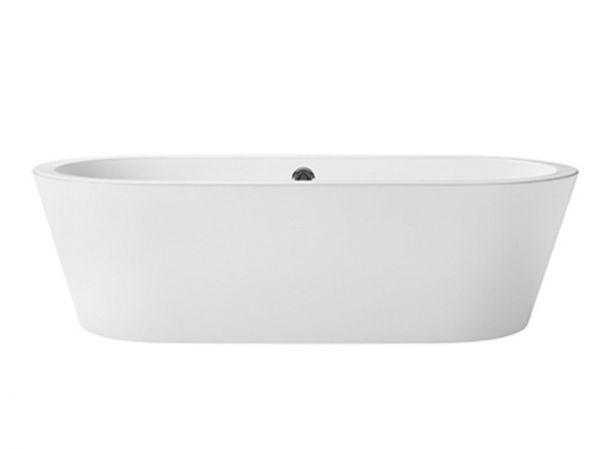 Polypex VIELO freistehende-Badewanne 180x80cm, weiß