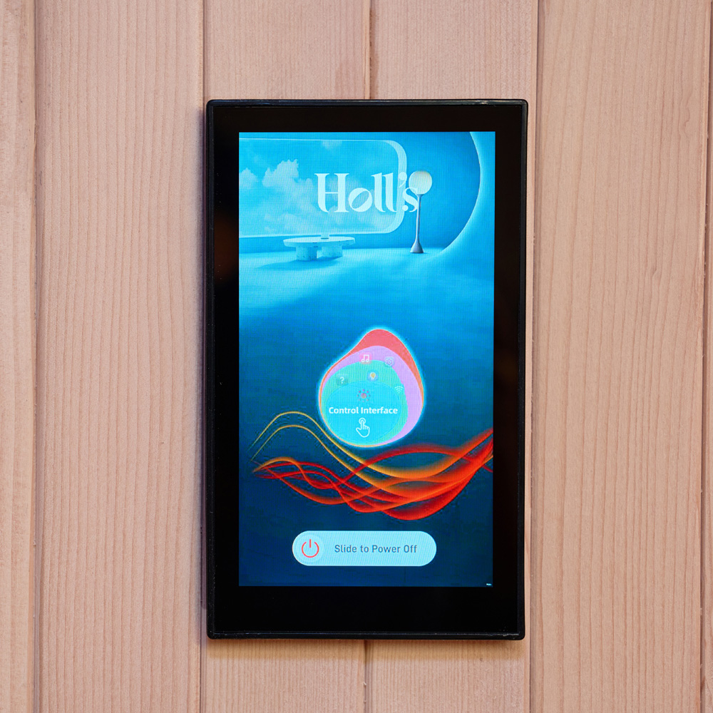 Holl's Moon 1 LCD-Touchscreen Steuerung mit Temperatur- und Zeitanzeige