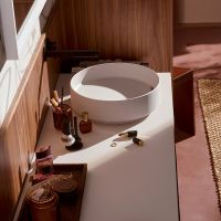 Vorschau: hansgrohe Xuniva Evo S Aufsatzwaschtisch rund Ø40cm mit Ablaufventil