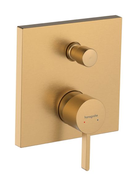 hansgrohe Finoris Einhebel-Wannenarmatur brushed bronze 76416140