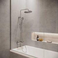 Duravit Shower Systems Duschsystem mit Wanneneinlauf, chrom TH5280008010 
